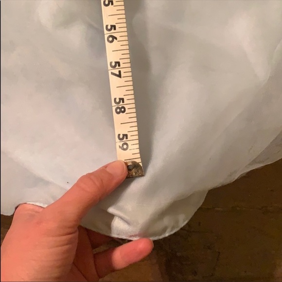 Cinderella Baby Blue or Light Blue with Lace Ball Gown - Picture 7 of 9